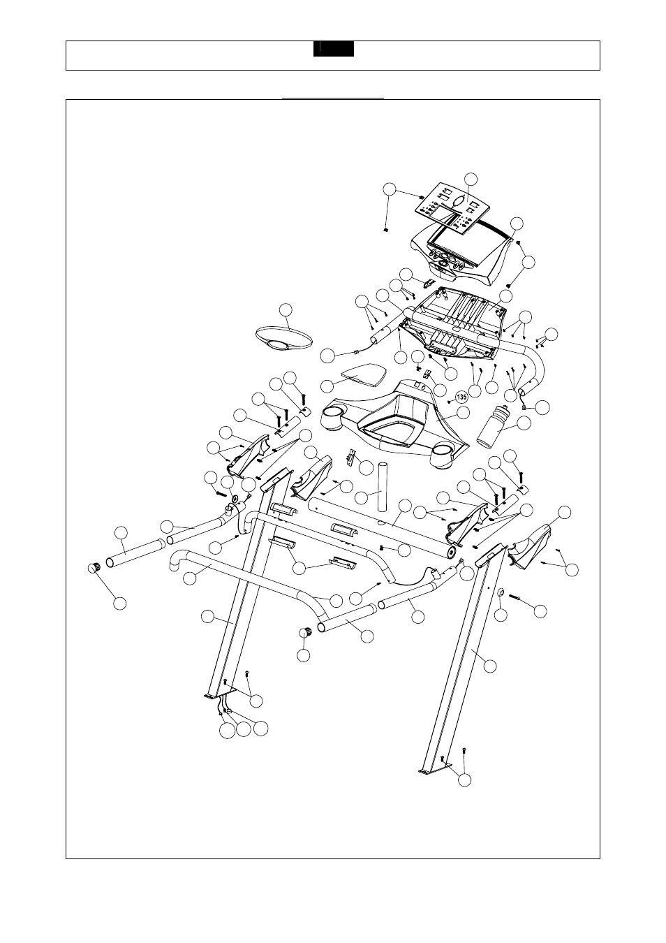 Parts diagram | Smooth Fitness 9.17HRO User Manual | Page 9 / 32