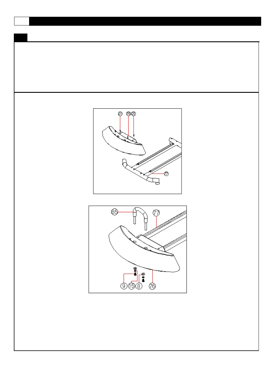Assembly | Smooth Fitness CE-3.0 User Manual | Page 8 / 34