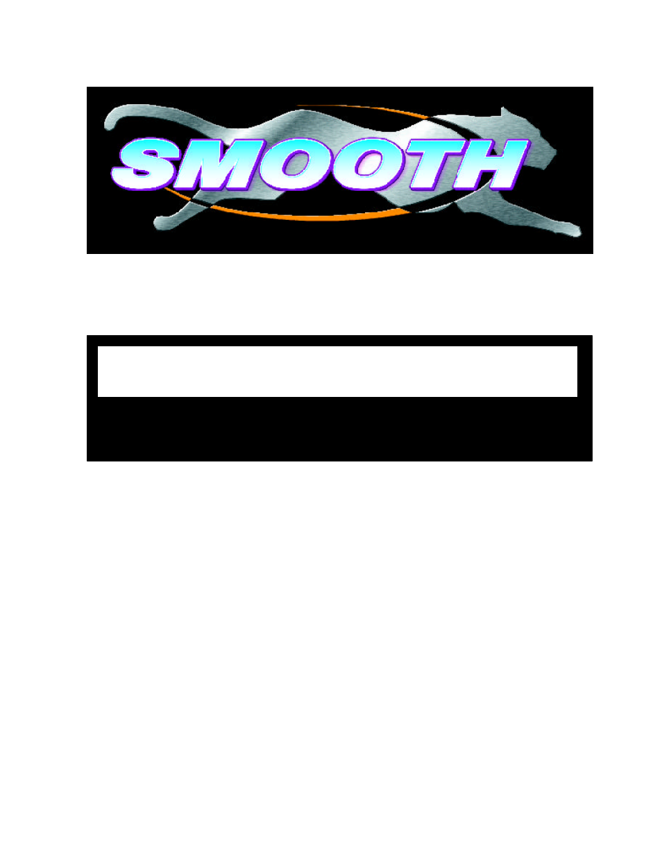 Smooth Fitness 9.6P User Manual | 16 pages