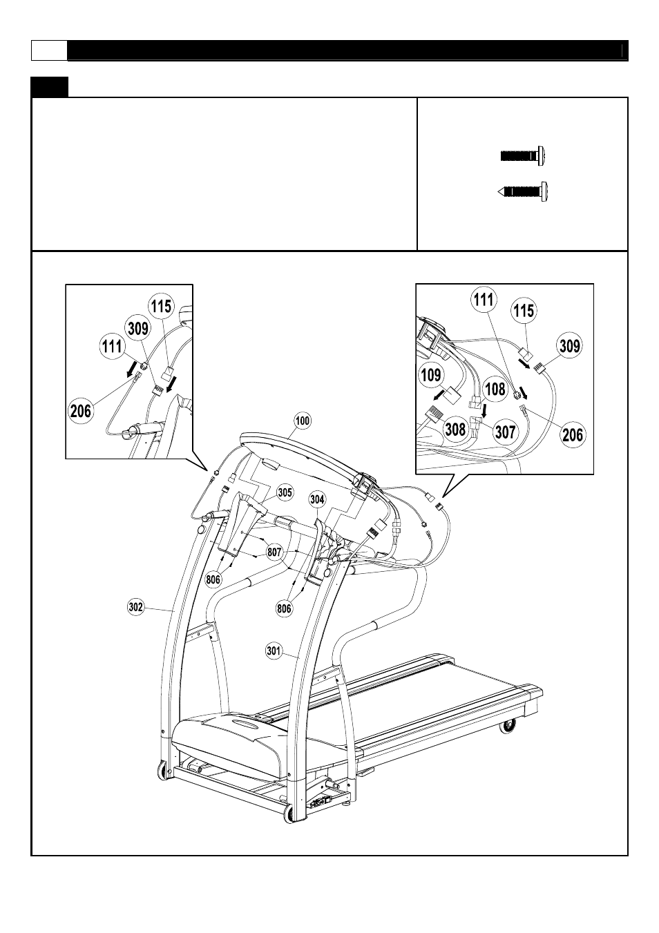 Assembly | Smooth Fitness Motorized 8.25E User Manual | Page 22 / 47