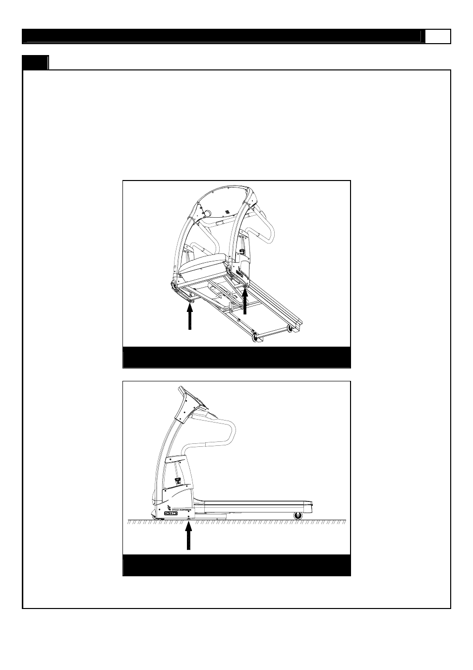 Stabilizer adjustment | Smooth Fitness Motorized 8.25E User Manual | Page 27 / 47