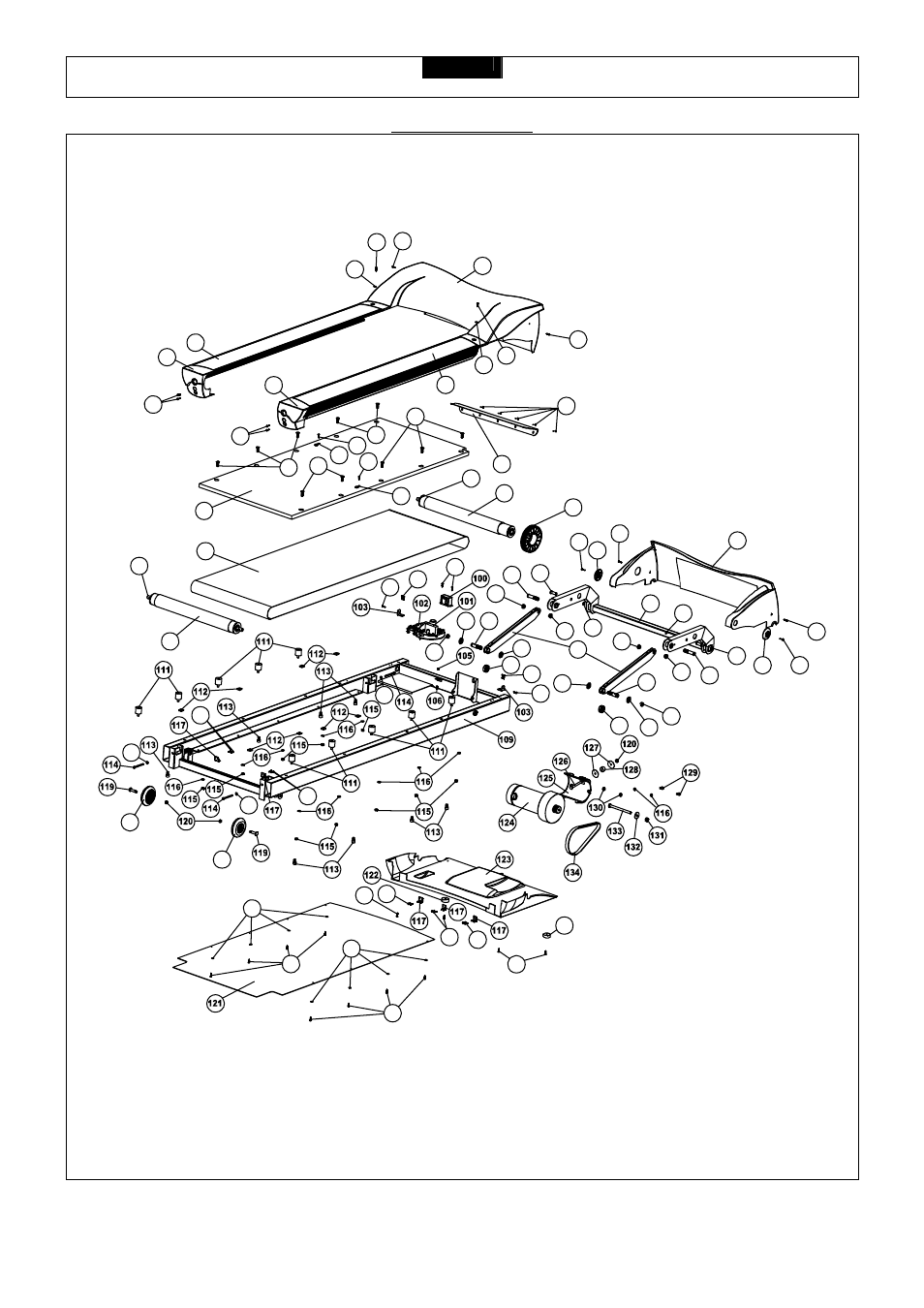 Parts diagram | Smooth Fitness 9.25HR User Manual | Page 9 / 33