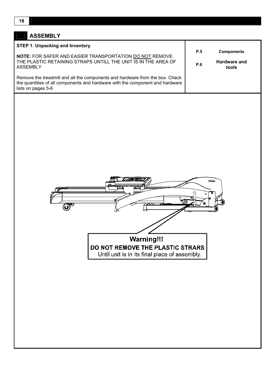 Smooth Fitness 5.25E User Manual | Page 18 / 45