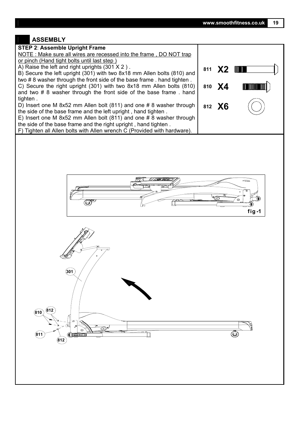 Smooth Fitness 5.25E User Manual | Page 19 / 45