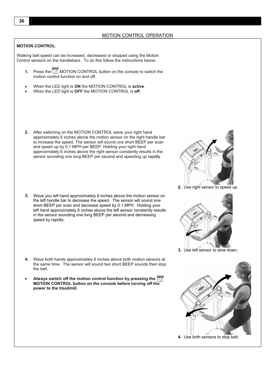 Smooth Fitness 5.25E User Manual | Page 36 / 45