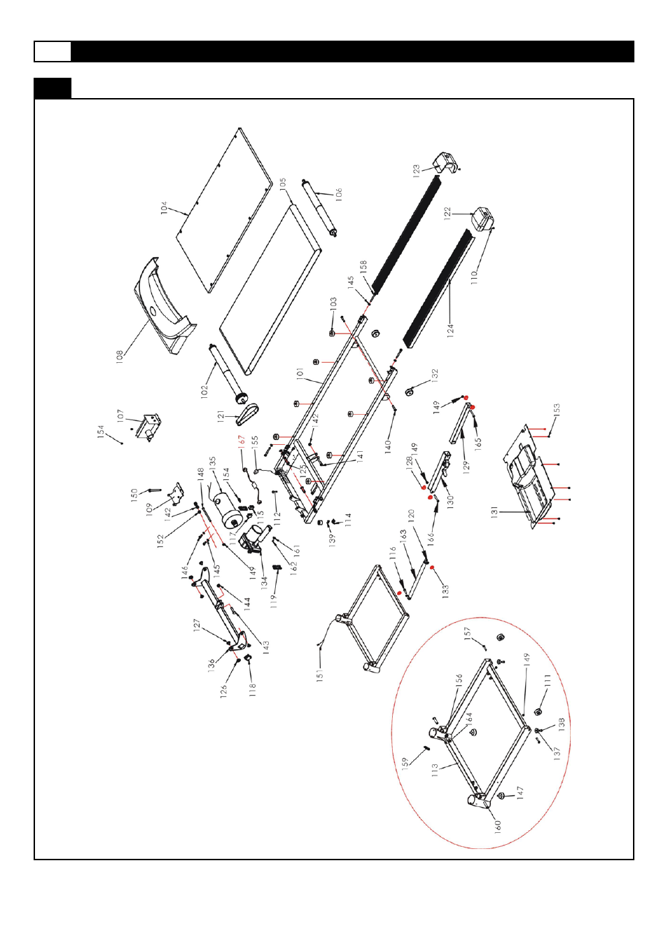 Parts diagram | Smooth Fitness 735 User Manual | Page 12 / 42