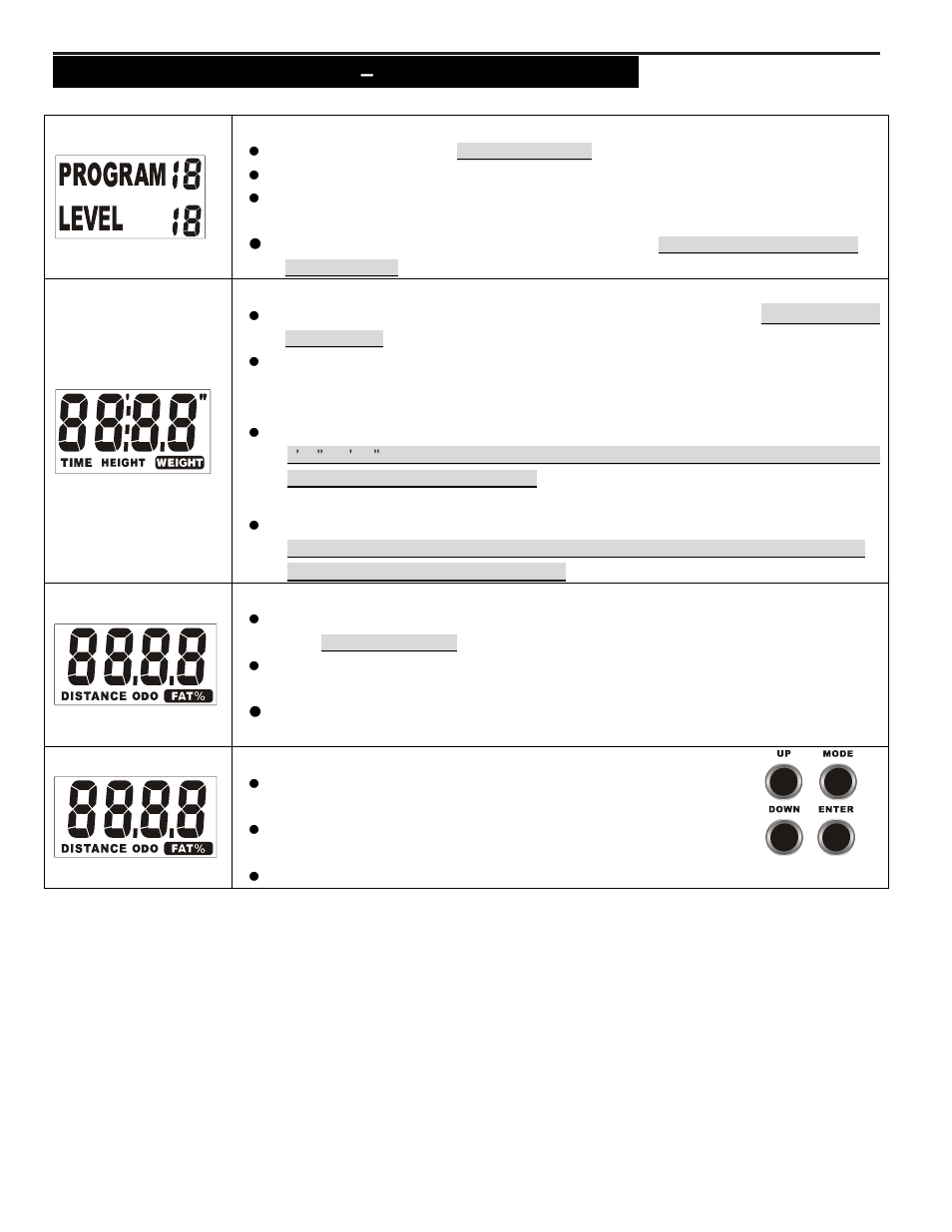 Onsole, Nstructions, Unctions ” c | Smooth Fitness SMOOTH CE-3.0DS User Manual | Page 13 / 40