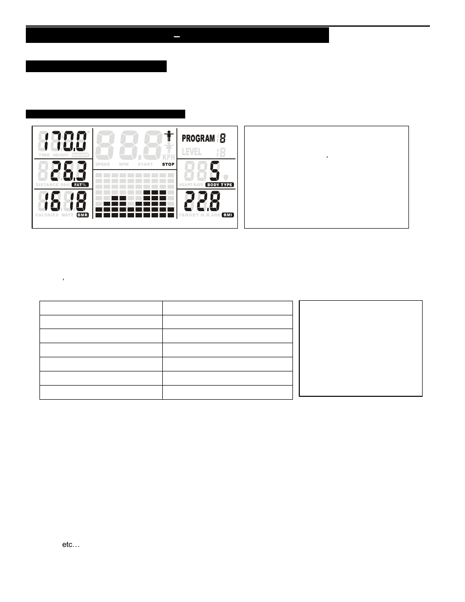 Onsole, Nstructions, Rogram (p8) | Smooth Fitness SMOOTH CE-3.0DS User Manual | Page 24 / 40