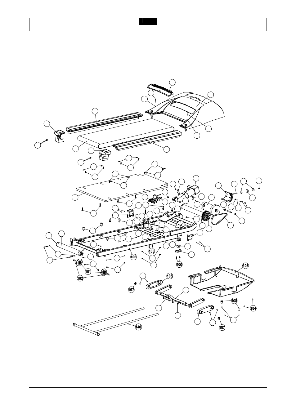Parts diagram | Smooth Fitness FX60HRO User Manual | Page 10 / 30