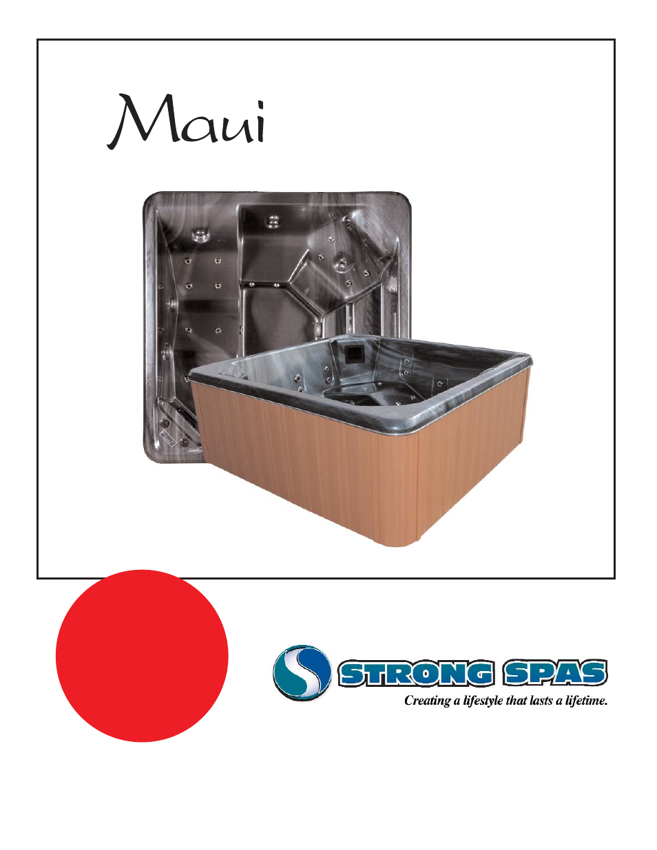 Strong Pools and Spas Maui Spa User Manual | 16 pages