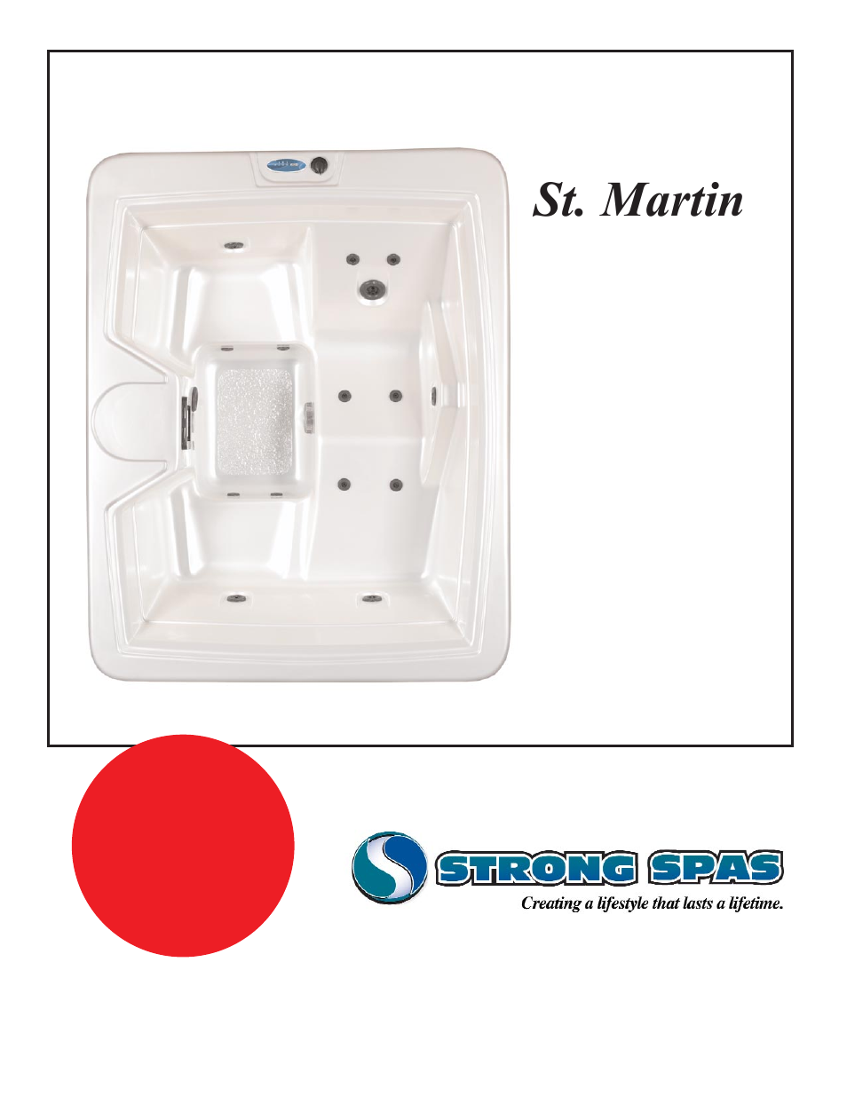 Strong Pools and Spas St. Martin User Manual | 16 pages