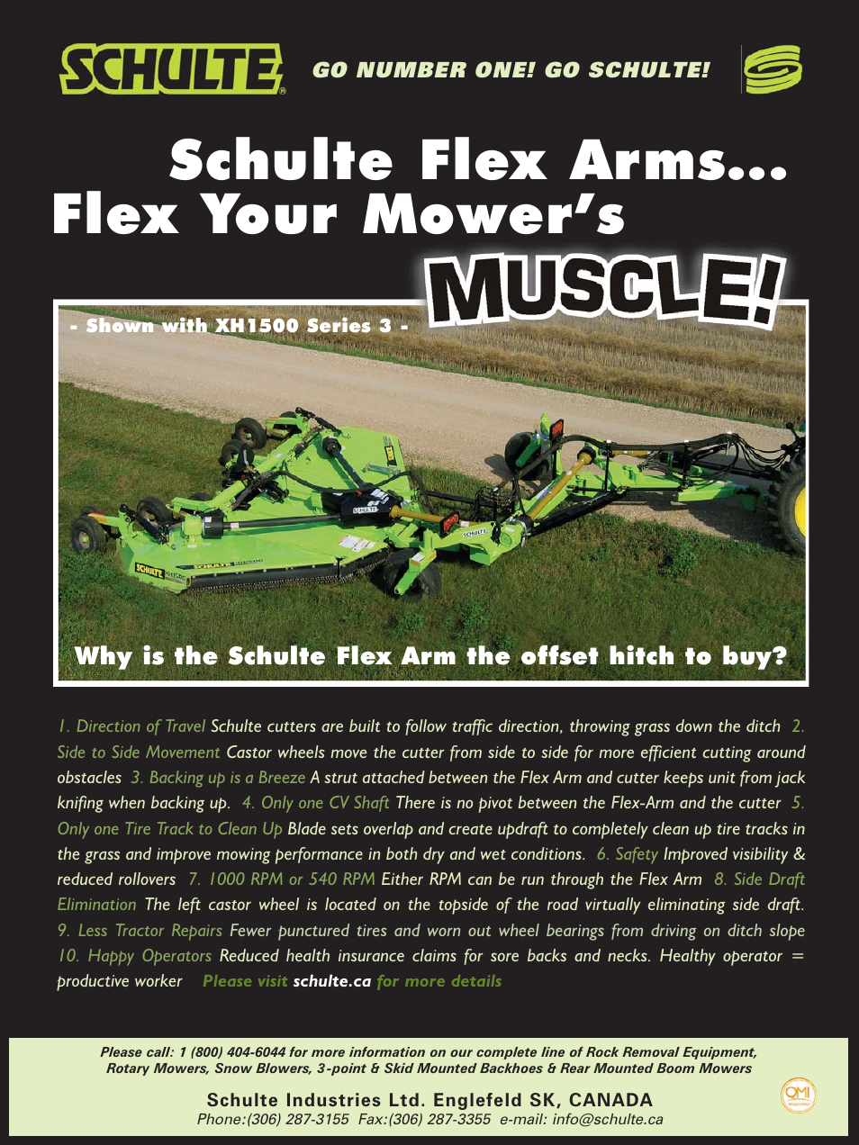 Schulte XH1500 Series User Manual | 1 page