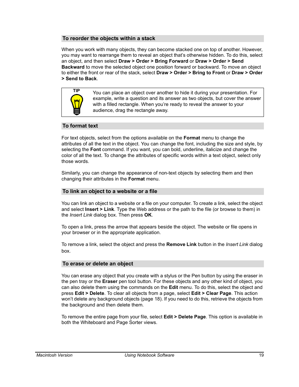 SimplySmart Smart Board Software For Mac OS X 99-00557-01 User Manual | Page 25 / 46