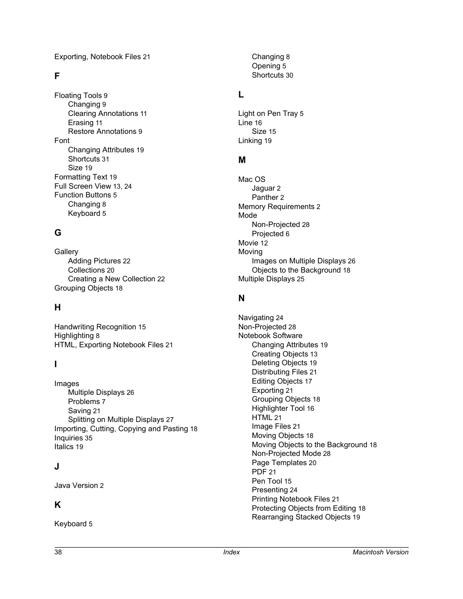 SimplySmart Smart Board Software For Mac OS X 99-00557-01 User Manual | Page 44 / 46