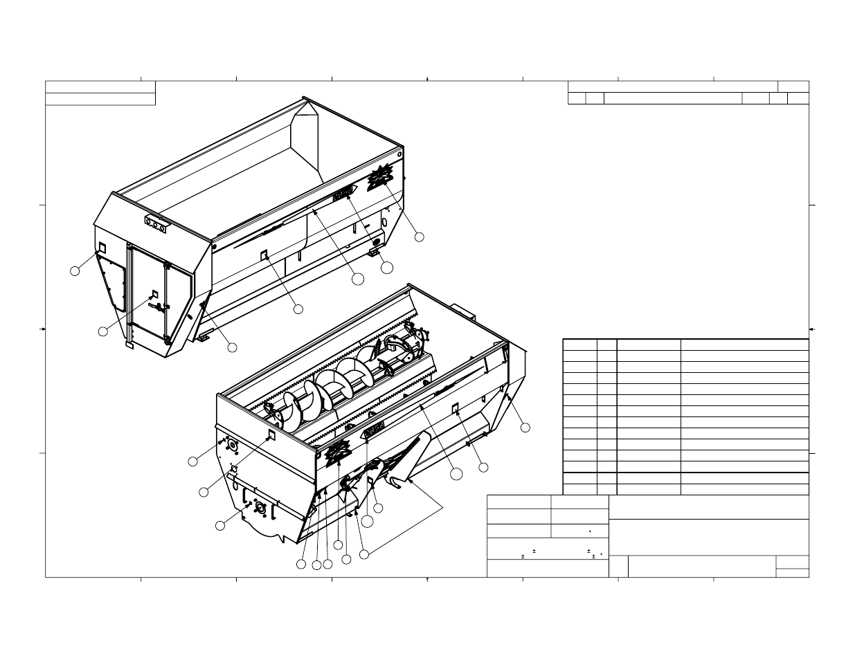 Decal locations | Sioux Tools 2050 User Manual | Page 15 / 53