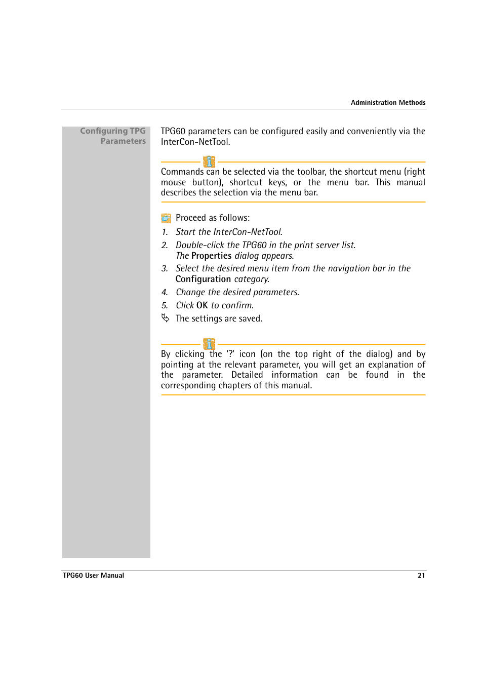 SEH Computertechnik TPG60 User Manual | Page 21 / 87