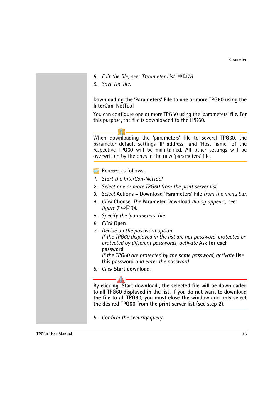 SEH Computertechnik TPG60 User Manual | Page 35 / 87