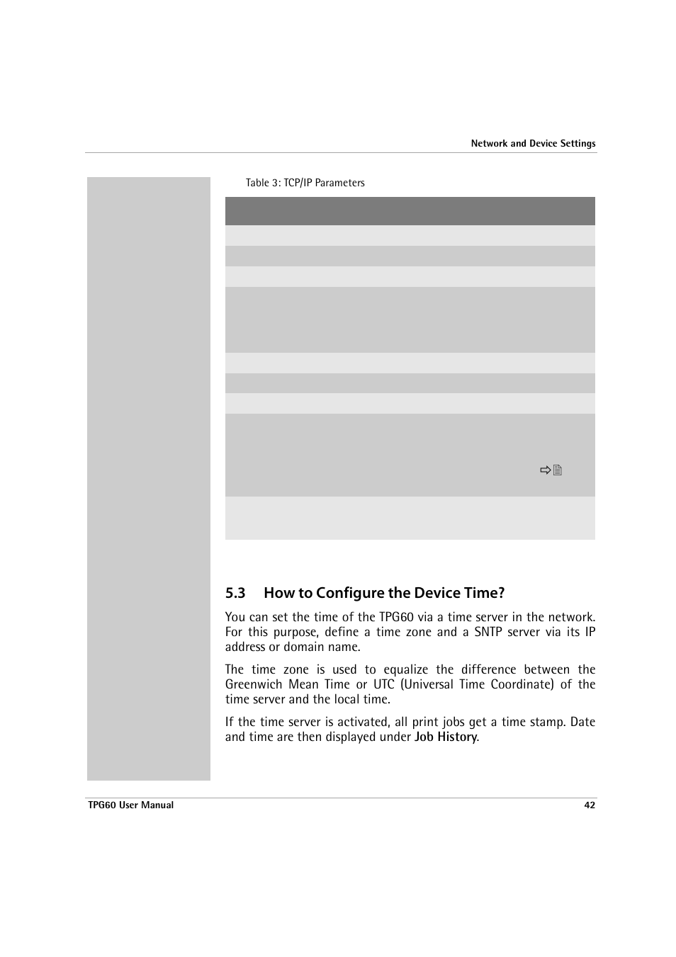 3 how to configure the device time, How to configure the device time | SEH Computertechnik TPG60 User Manual | Page 42 / 87