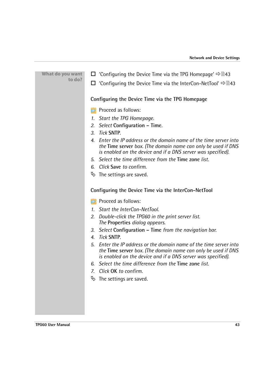SEH Computertechnik TPG60 User Manual | Page 43 / 87