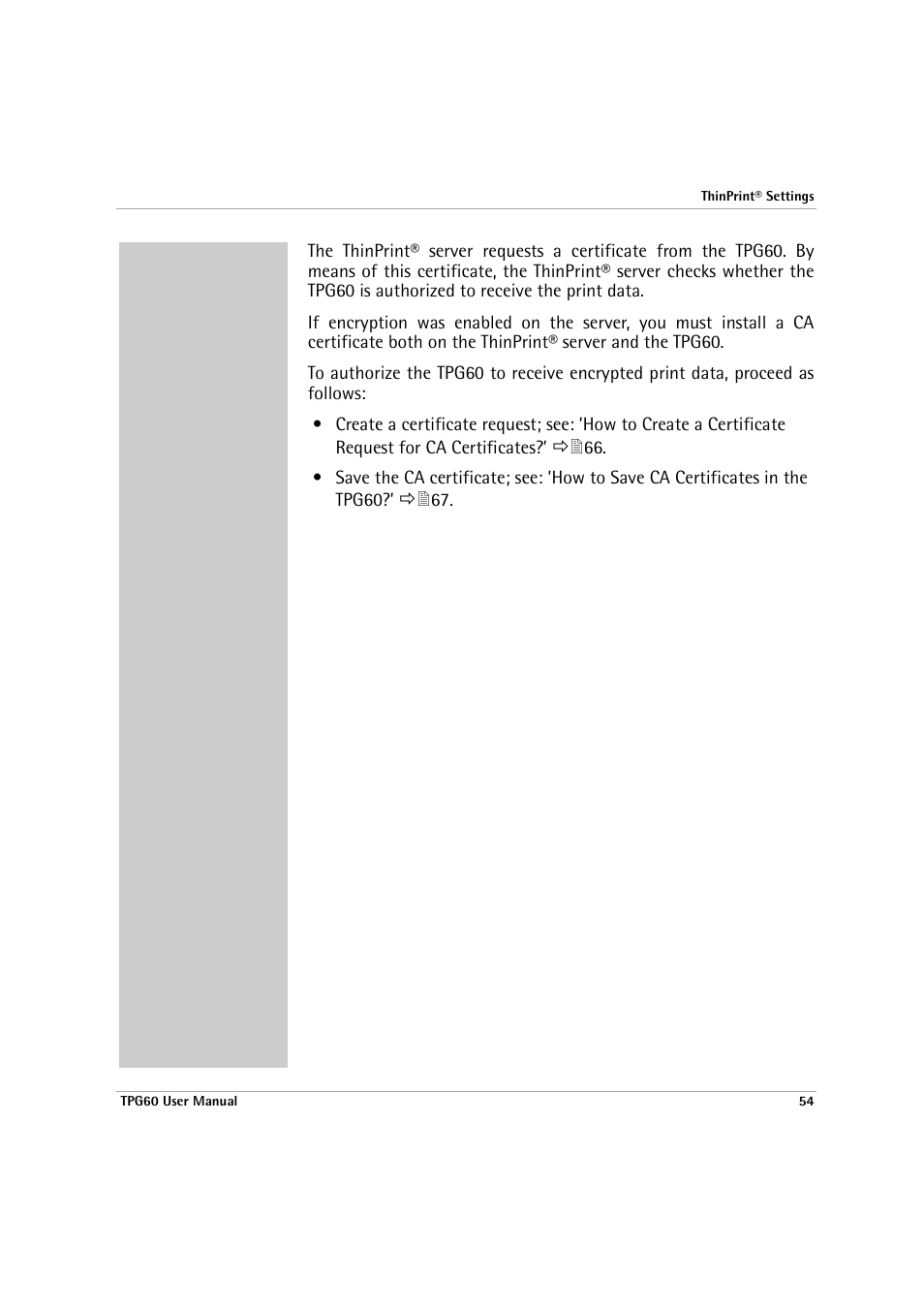 SEH Computertechnik TPG60 User Manual | Page 54 / 87