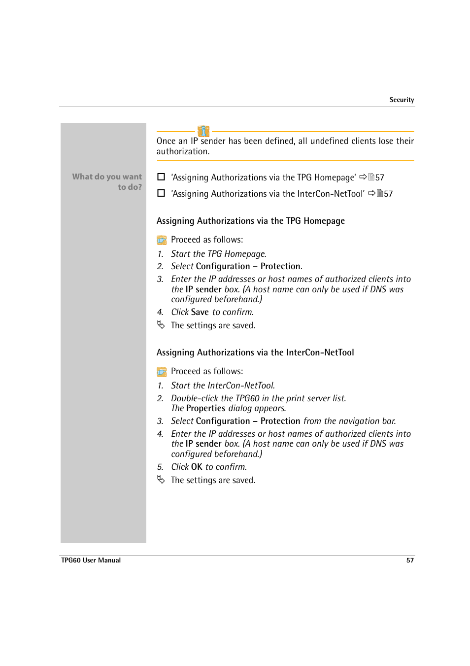 SEH Computertechnik TPG60 User Manual | Page 57 / 87
