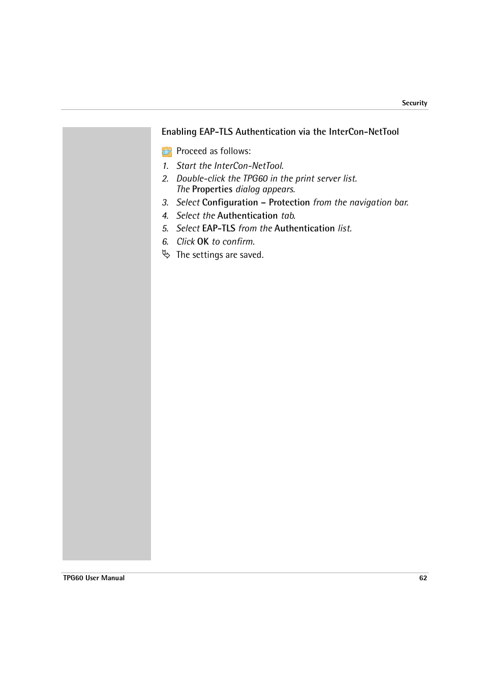 SEH Computertechnik TPG60 User Manual | Page 62 / 87