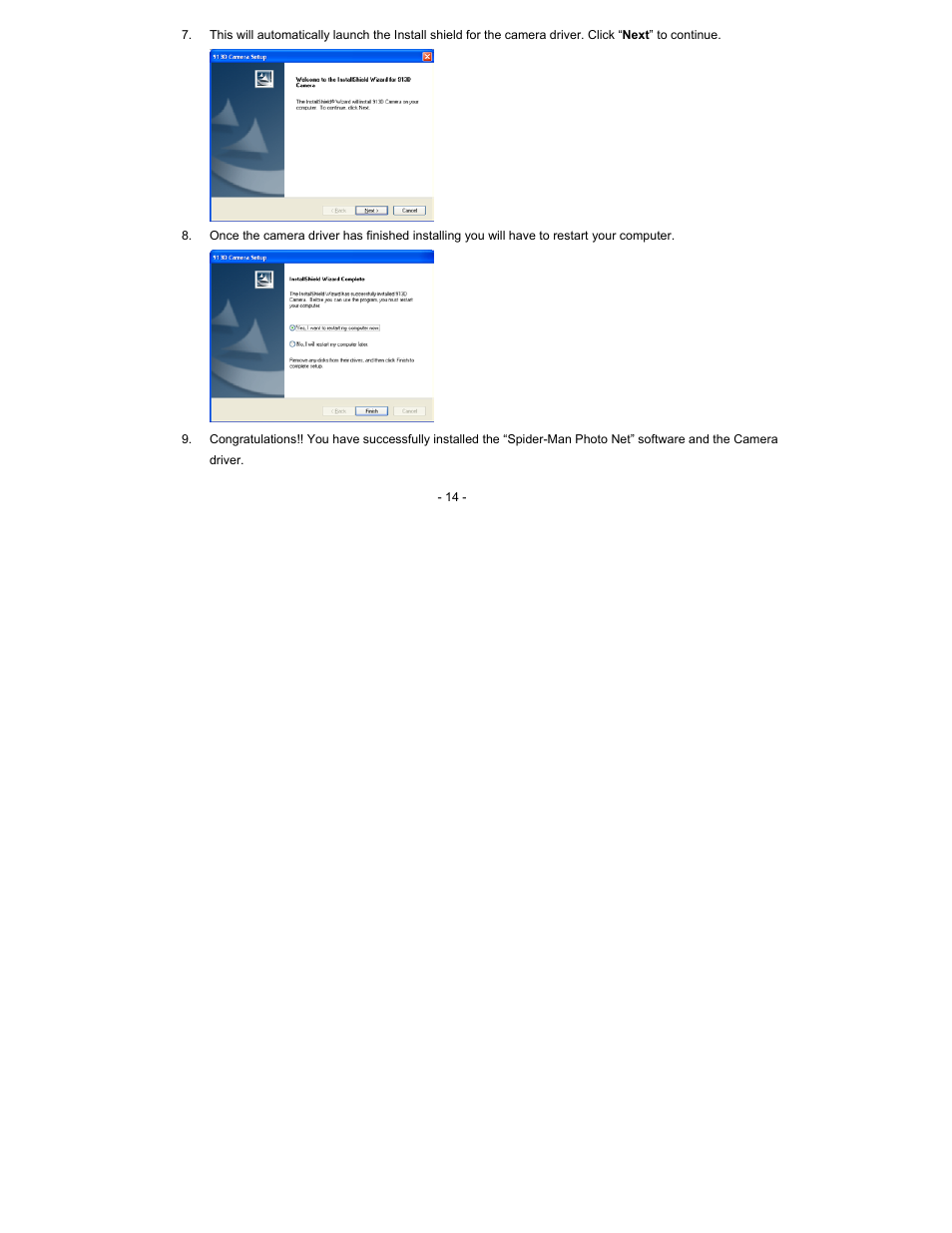 Sakar 94044 User Manual | Page 14 / 25
