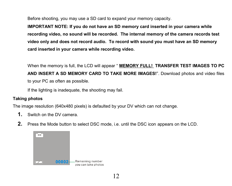 Sakar 32490 User Manual | Page 12 / 42