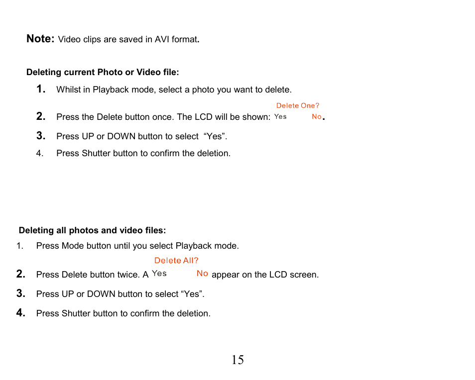 Sakar 32490 User Manual | Page 15 / 42