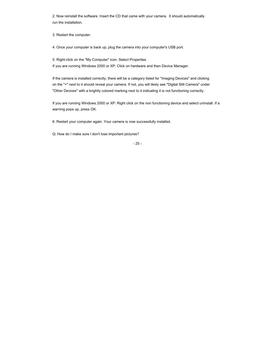 Sakar 16382 User Manual | Page 25 / 26