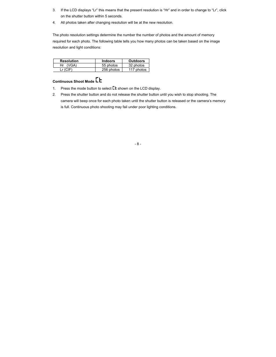 Sakar 16382 User Manual | Page 8 / 26