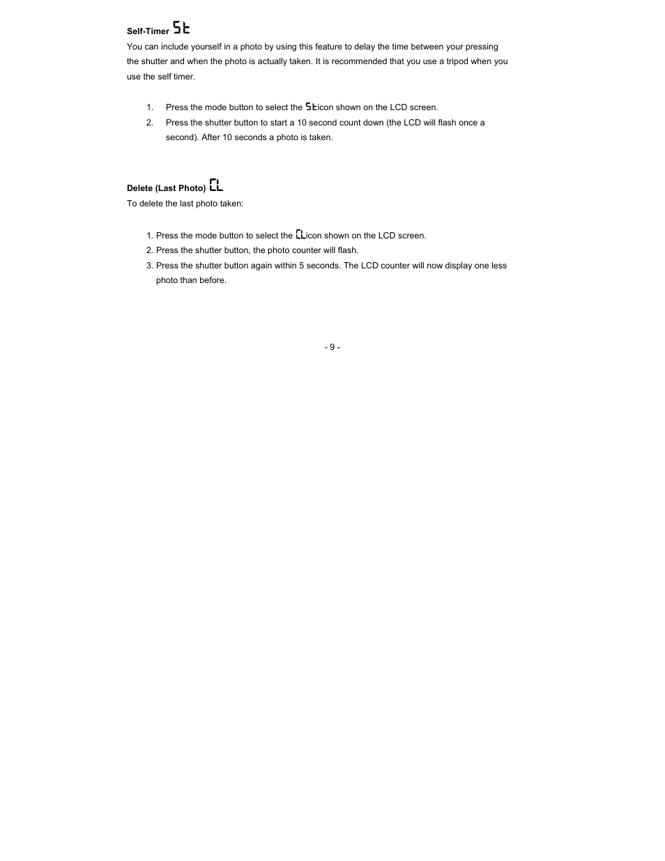Sakar 16382 User Manual | Page 9 / 26