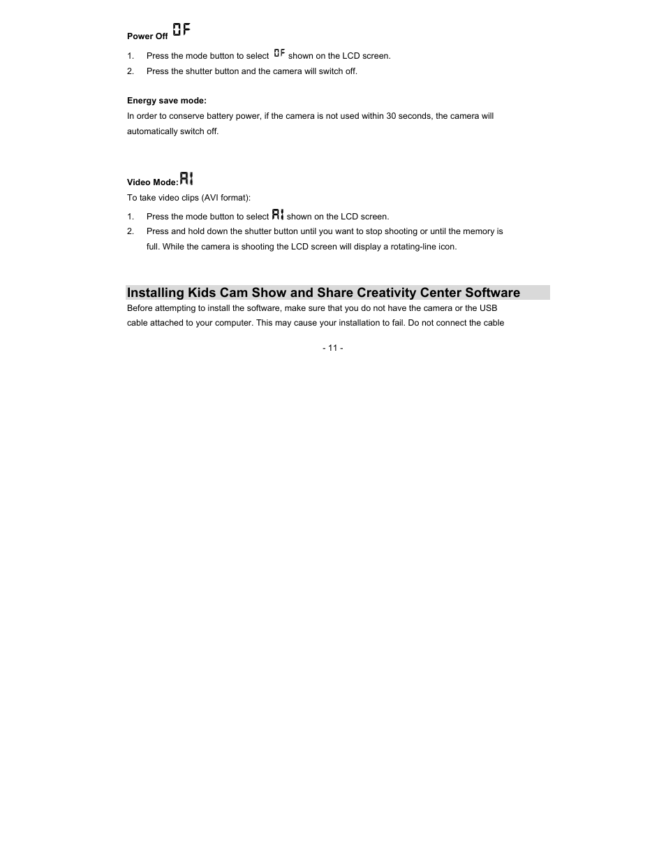 Sakar 16380 User Manual | Page 11 / 26