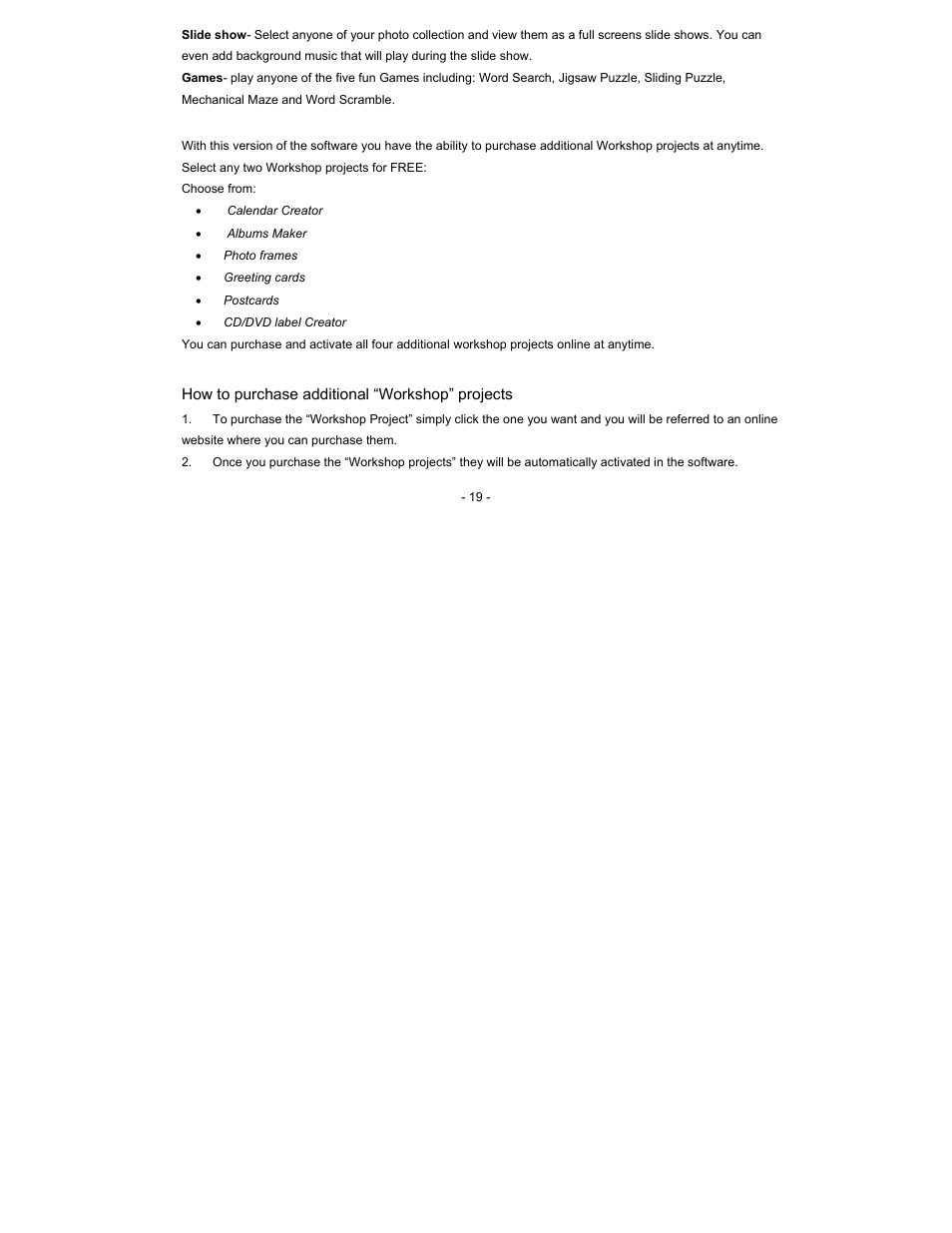 Sakar 16380 User Manual | Page 19 / 26