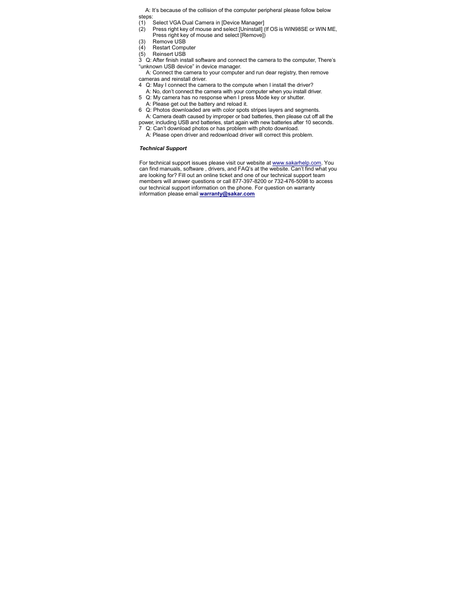 Sakar 68379 User Manual | Page 18 / 20