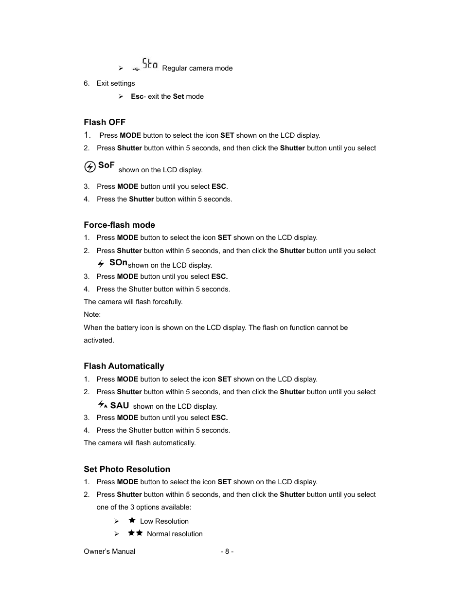 Sakar 81379 User Manual | Page 8 / 16