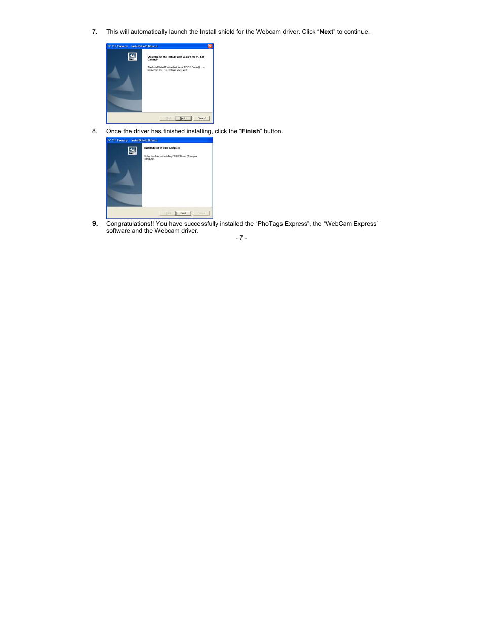 Sakar 49152 DM User Manual | Page 7 / 22