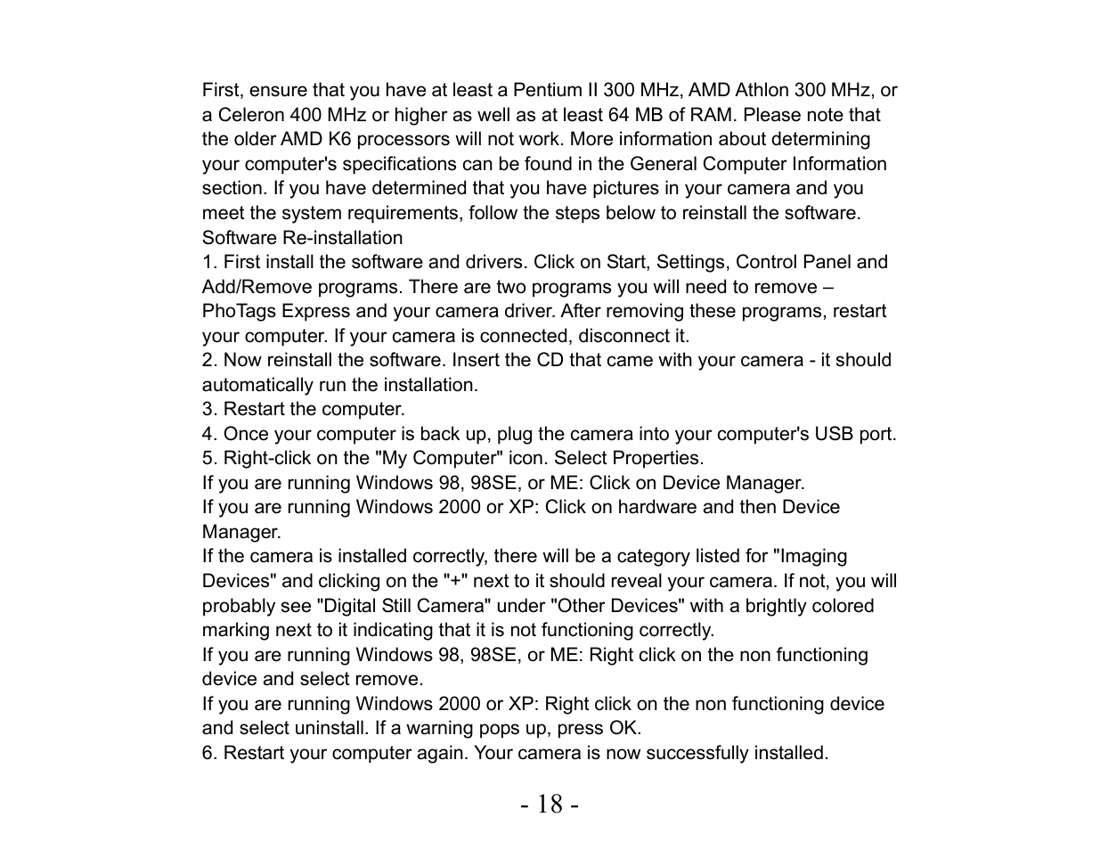 Sakar 24280 User Manual | Page 19 / 20