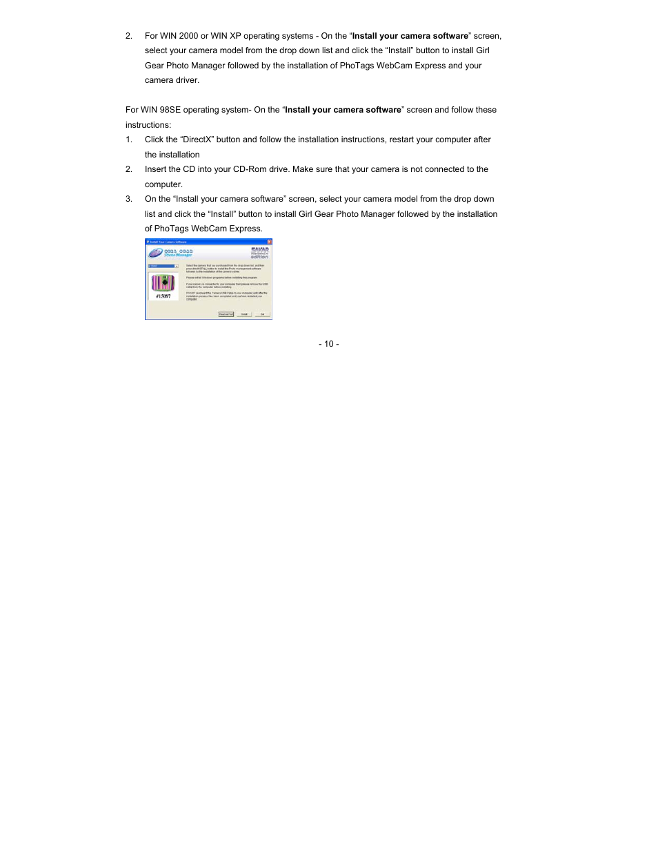 Sakar 15097 User Manual | Page 10 / 25