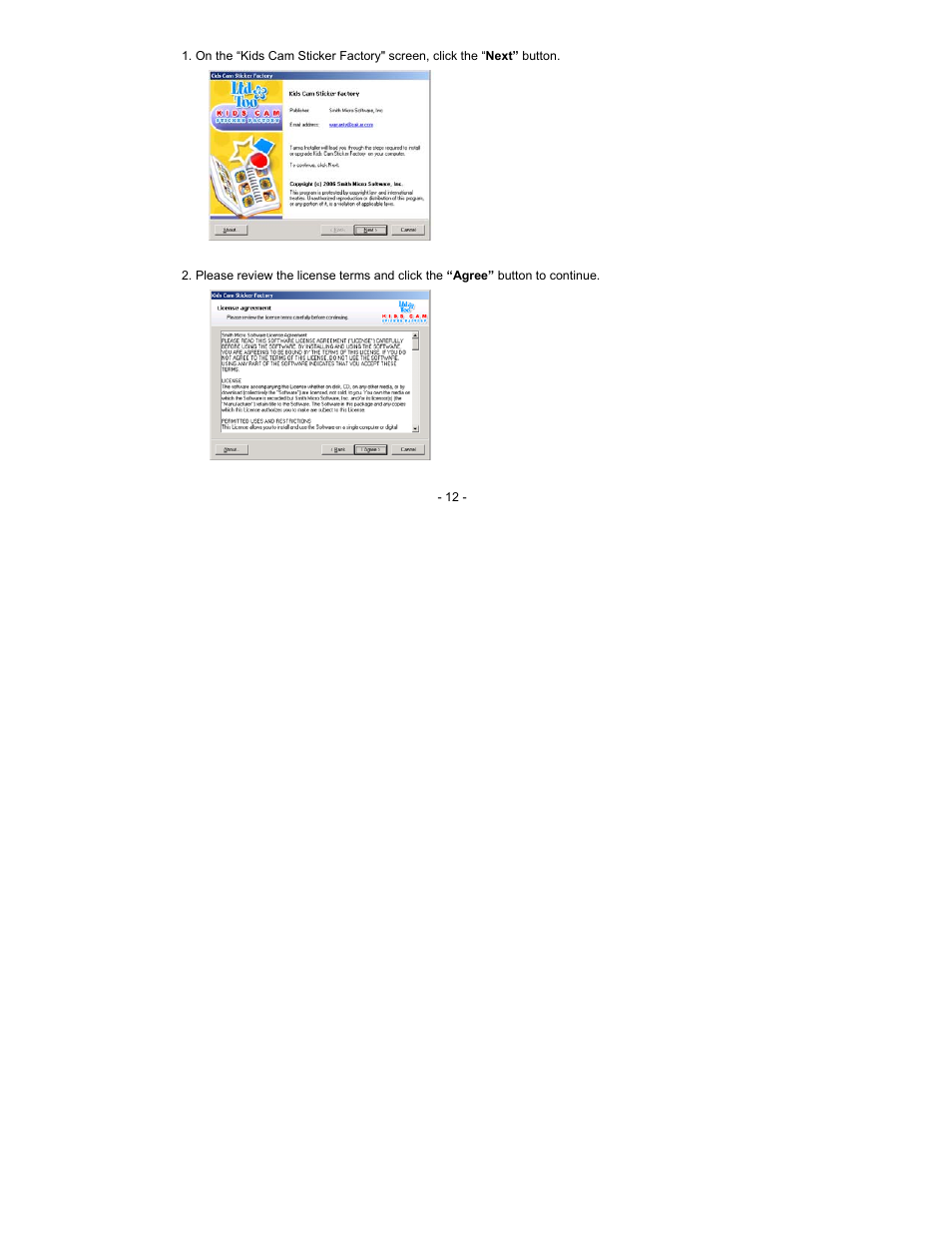 Sakar 59097 User Manual | Page 12 / 24