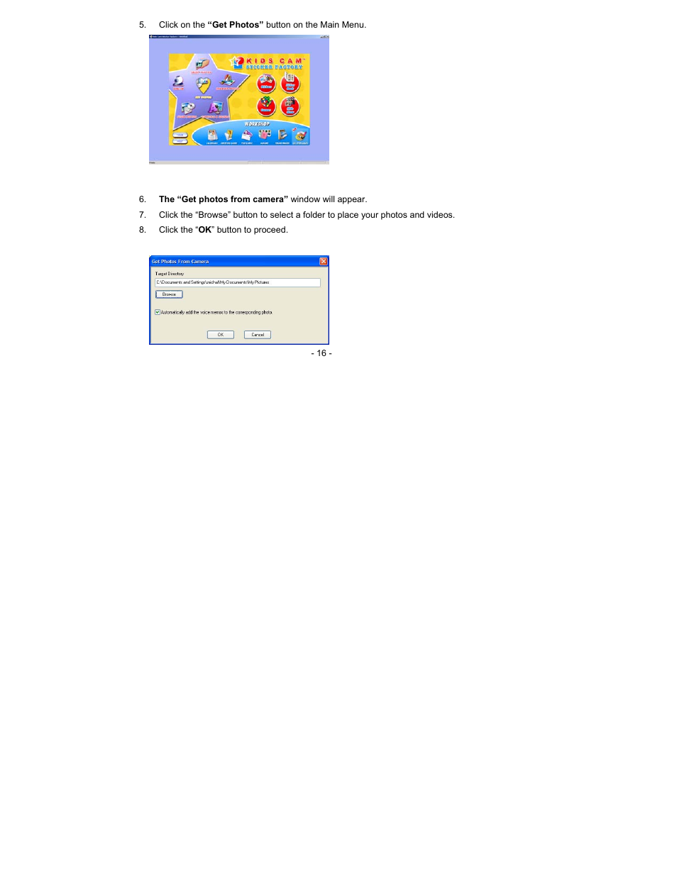 Sakar 59097 User Manual | Page 16 / 24