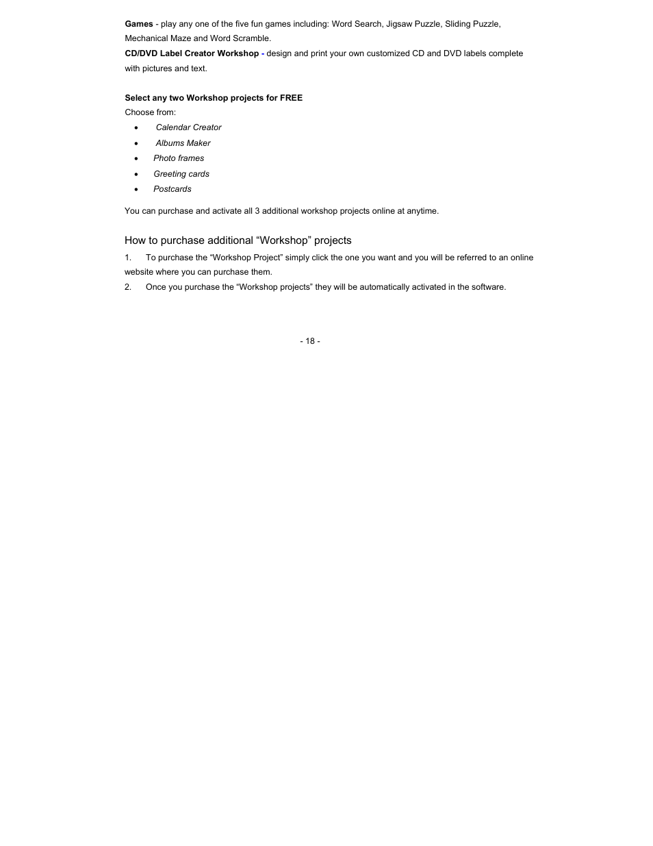 Sakar 59097 User Manual | Page 18 / 24