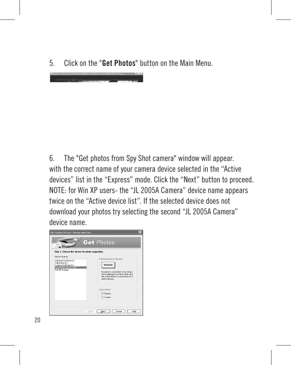 Sakar Wrist Cam Watch User Manual | Page 20 / 30