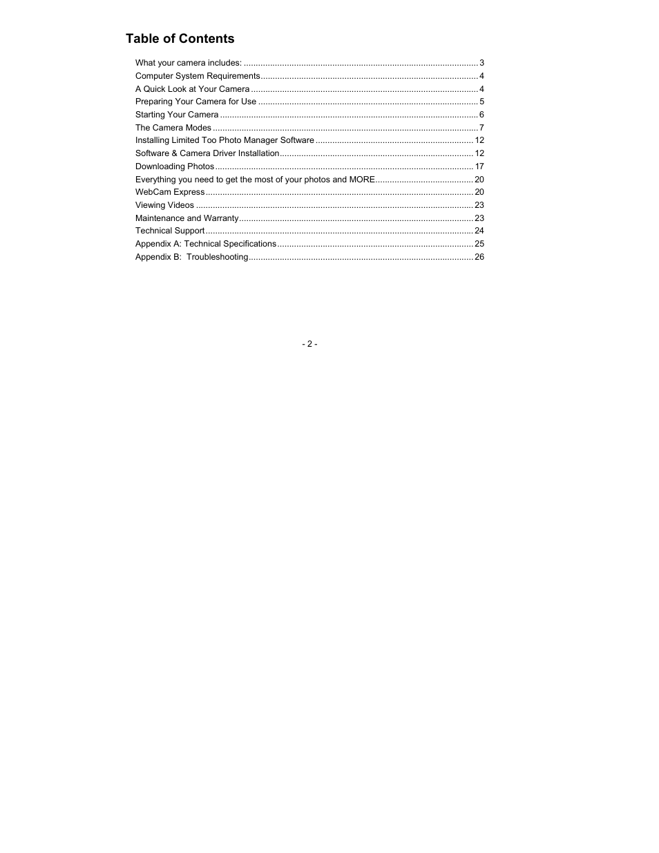 Sakar 14097 User Manual | Page 2 / 28