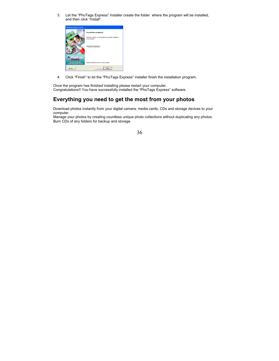 Sakar 87480 User Manual | Page 36 / 48