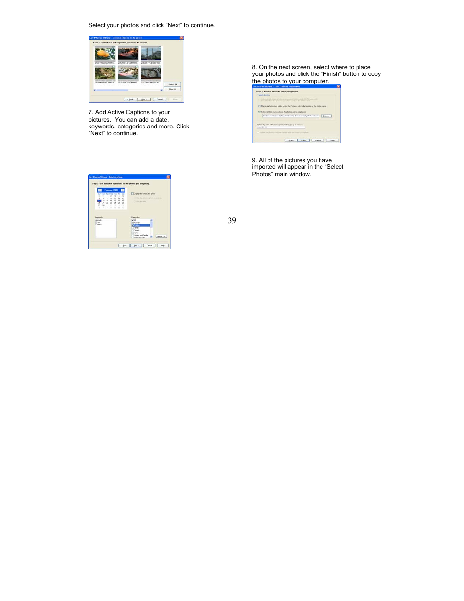 Sakar 87480 User Manual | Page 39 / 48