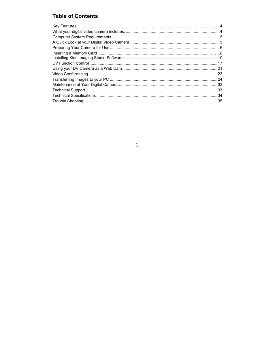 Sakar 57379 User Manual | Page 2 / 35