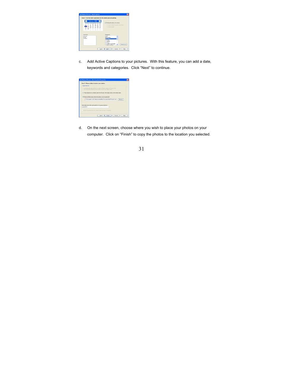 Sakar 57379 User Manual | Page 31 / 35