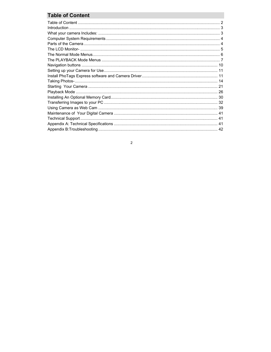 Sakar 89379 User Manual | Page 2 / 43