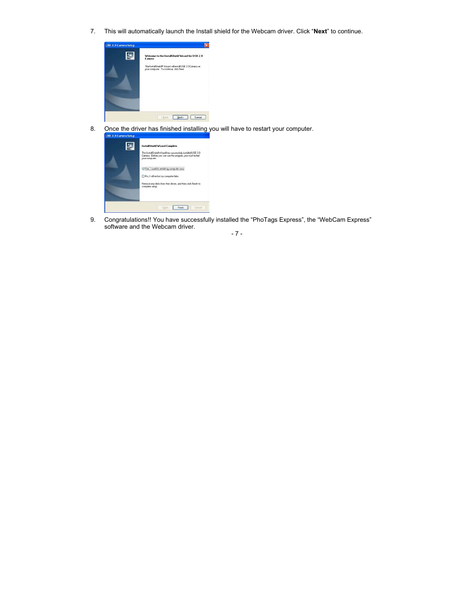 Sakar 49252N User Manual | Page 7 / 25
